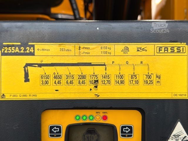 Kamyon üzerine monteli vinç MERCEDES-BENZ AROCS 1848* FASSI F 255 A.2.24* TOPZUSTAND
