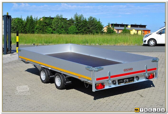 Open aanhangwagen EDUARD HL4020 2700 kg Hochlader 4x2 m Niedrigf.