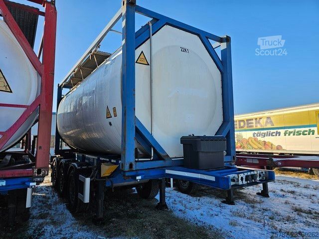 Tanktrailer SCHMITZ CARGOBULL Tankcontainer Chassis+Tankcontainer  Schwallwand