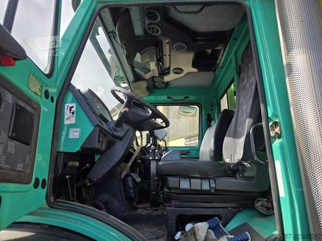 Lastbilchassis UNIMOG U5000 4x4 Chassis, Standklima, 4374/45