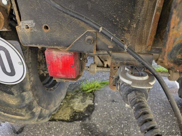 Lastbilchassis UNIMOG U5000 4x4 Chassis, Standklima, 4374/45