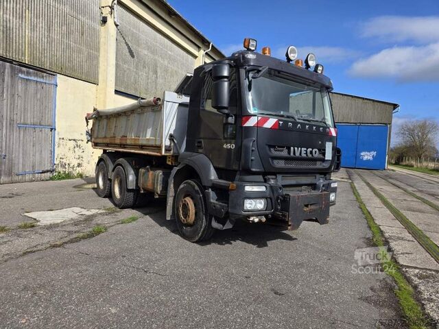 Autocamion basculant tridirecțional IVECO AD260T45 6x4 3-Seitenkipper + Winterdienstvorr.