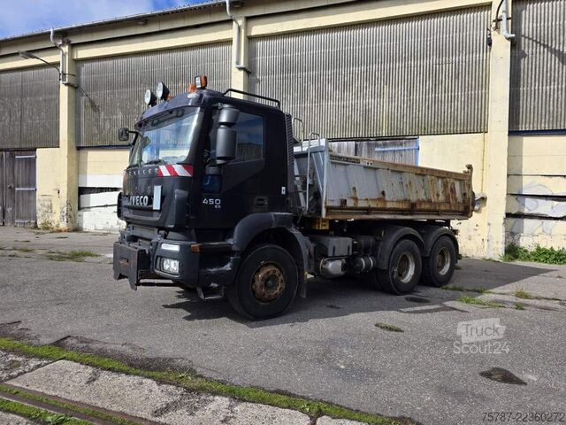 Autocamion basculant tridirecțional IVECO AD260T45 6x4 3-Seitenkipper + Winterdienstvorr.