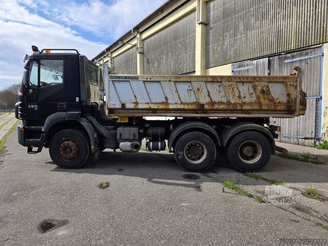 Autocamion basculant tridirecțional IVECO AD260T45 6x4 3-Seitenkipper + Winterdienstvorr.