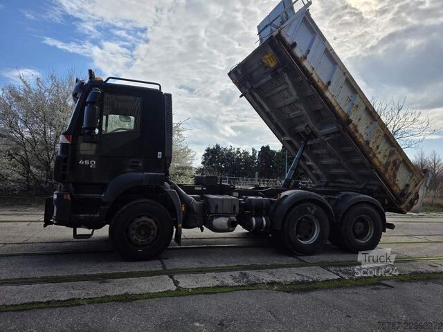 Autocamion basculant tridirecțional IVECO AD260T45 6x4 3-Seitenkipper + Winterdienstvorr.