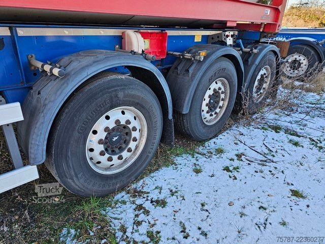 Maināmās virsbūves puspiekabe SCHMITZ CARGOBULL 20" Tankconatinerchassis + Tankcontainer