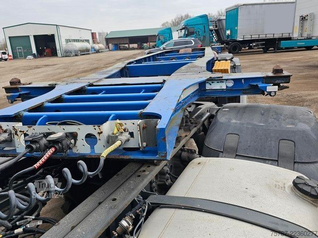 Maināmās virsbūves puspiekabe SCHMITZ CARGOBULL 20" Tankconatinerchassis + Tankcontainer