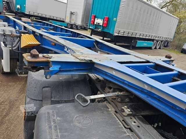 Maināmās virsbūves puspiekabe SCHMITZ CARGOBULL 20" Tankconatinerchassis + Tankcontainer