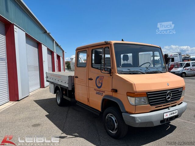 شاحنة صغيرة بيك أب MERCEDES-BENZ 614D Vario*Pritsche*DoKa*192Tkm*AHK