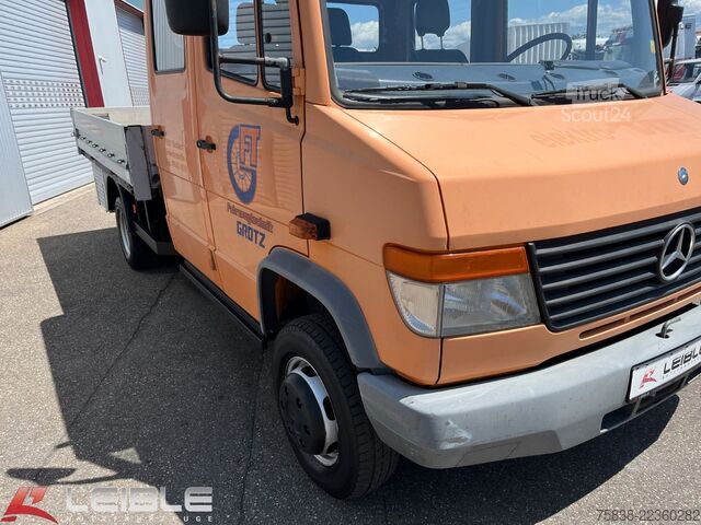شاحنة صغيرة بيك أب MERCEDES-BENZ 614D Vario*Pritsche*DoKa*192Tkm*AHK
