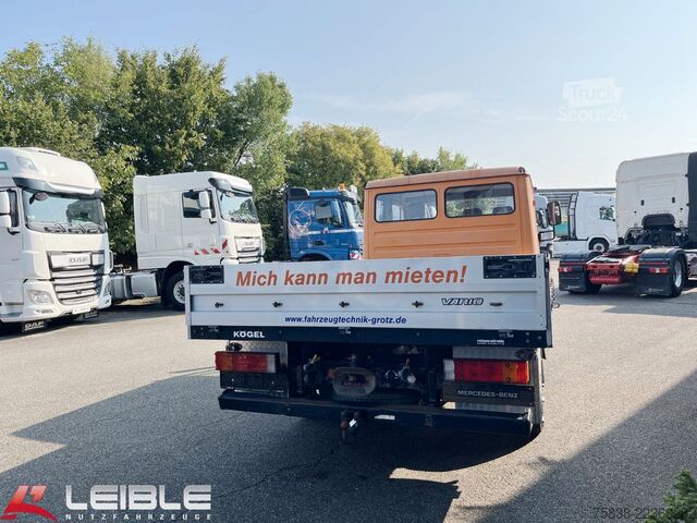 شاحنة صغيرة بيك أب MERCEDES-BENZ 614D Vario*Pritsche*DoKa*192Tkm*AHK