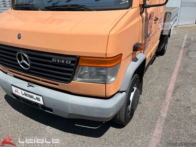 شاحنة صغيرة بيك أب MERCEDES-BENZ 614D Vario*Pritsche*DoKa*192Tkm*AHK