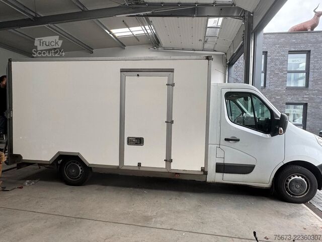 Højt tag varevogn RENAULT Master Lange  Alu Heckreampe