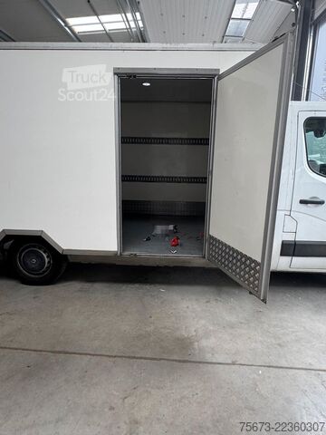 Højt tag varevogn RENAULT Master Lange  Alu Heckreampe