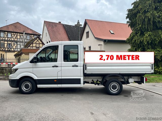 Pick-up varebil VOLKSWAGEN CRAFTER 4 MOTION PRITSCHE DoKa 3500KG-AHK AUT.