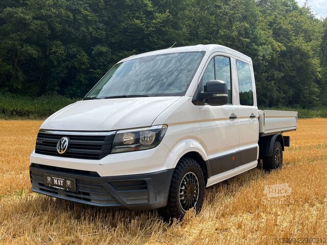 Pick-up varebil VOLKSWAGEN CRAFTER 4 MOTION PRITSCHE DoKa 3500KG-AHK AUT.