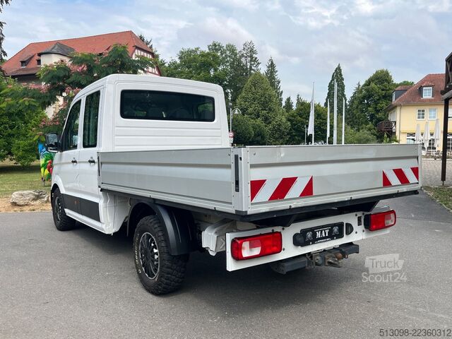 Pick-up varebil VOLKSWAGEN CRAFTER 4 MOTION PRITSCHE DoKa 3500KG-AHK AUT.