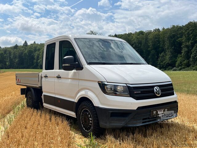 Pick-up varebil VOLKSWAGEN CRAFTER 4 MOTION PRITSCHE DoKa 3500KG-AHK AUT.