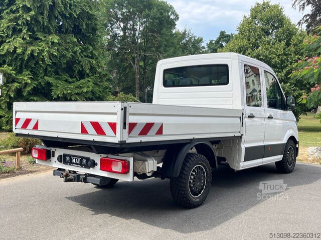 Pick-up varebil VOLKSWAGEN CRAFTER 4 MOTION PRITSCHE DoKa 3500KG-AHK AUT.