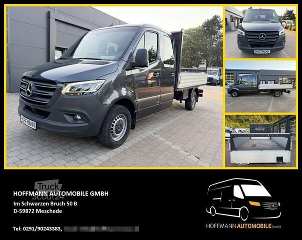 Furgone pick-up MERCEDES-BENZ Sprinter 319 CDI V6 Pritsche DoKa RWD AHK 3500KG