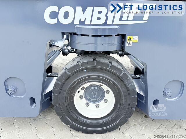 Carretilla retráctil de 4 vías Combilift C7000 DIESEL DUPLEX 4600 POSITIONER CABI