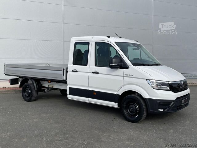 Pick-up skåpbil MAN TGE 3.180 Pritsche DOKA LR KAMERA AHK SITZHZ