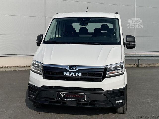 Pick-up skåpbil MAN TGE 3.180 Pritsche DOKA LR KAMERA AHK SITZHZ