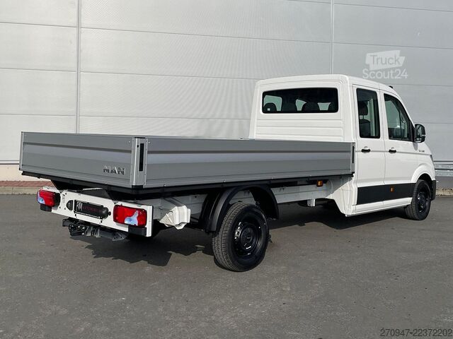 Pick-up skåpbil MAN TGE 3.180 Pritsche DOKA LR KAMERA AHK SITZHZ