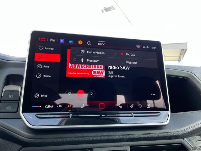 Pick-up skåpbil MAN TGE 3.180 Pritsche DOKA LR KAMERA AHK SITZHZ