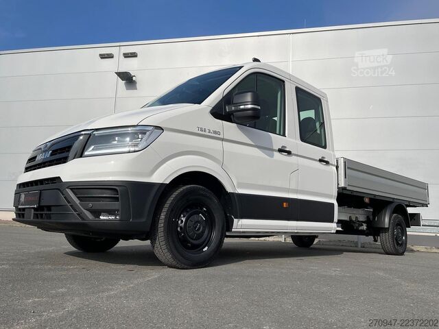 Pick-up skåpbil MAN TGE 3.180 Pritsche DOKA LR KAMERA AHK SITZHZ