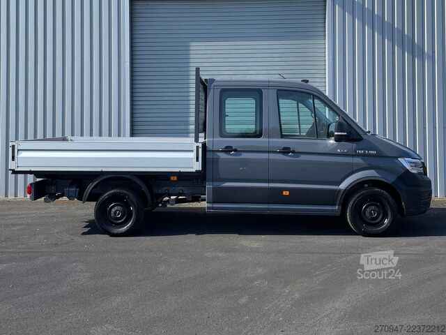 Pritschenwagen MAN TGE 3.180 Pritsche DOKA MR 4x4 ACC LED DIFF-SPER