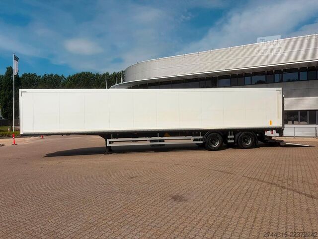 Puspiekabe SCHMITZ CARGOBULL BP Trailer 2 akslet City