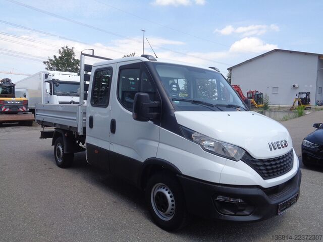 Furgón volquete IVECO Daily Doka 35S14 Doka Kipper Klima AHK 7-Sitzer