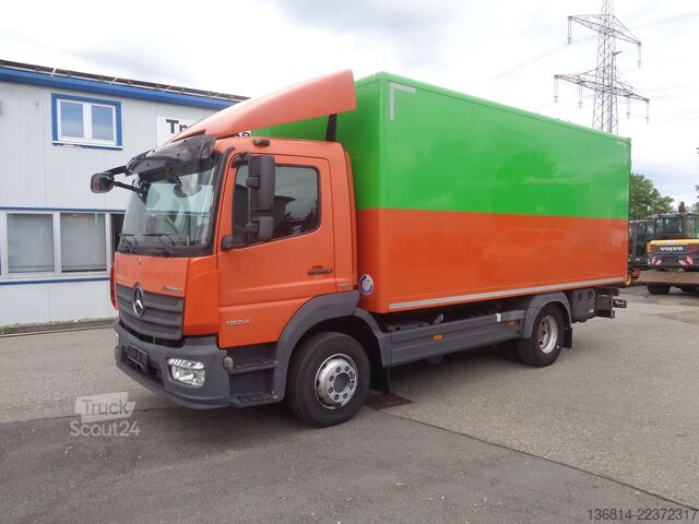 Skapbil MERCEDES-BENZ Atego 1324 L 5,3 M Klima 2 x AHK Sperre RFK