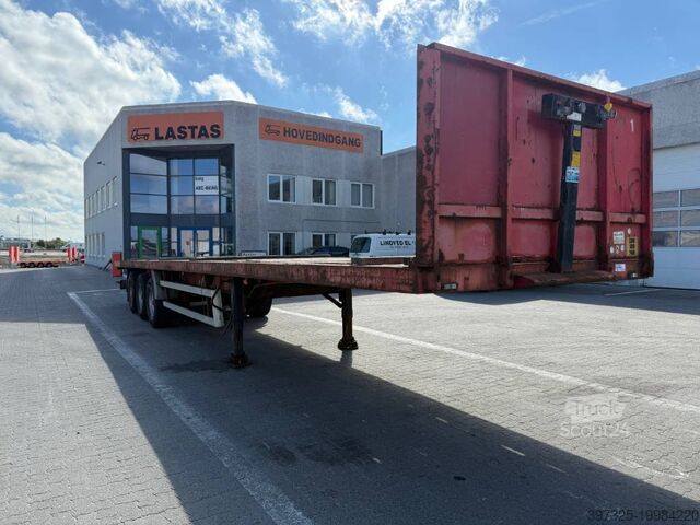 Remorque à plate-forme Kel-Berg D105V/HEAVY/BPW/13590/2480/8130