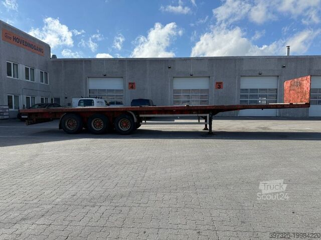 Remorque à plate-forme Kel-Berg D105V/HEAVY/BPW/13590/2480/8130