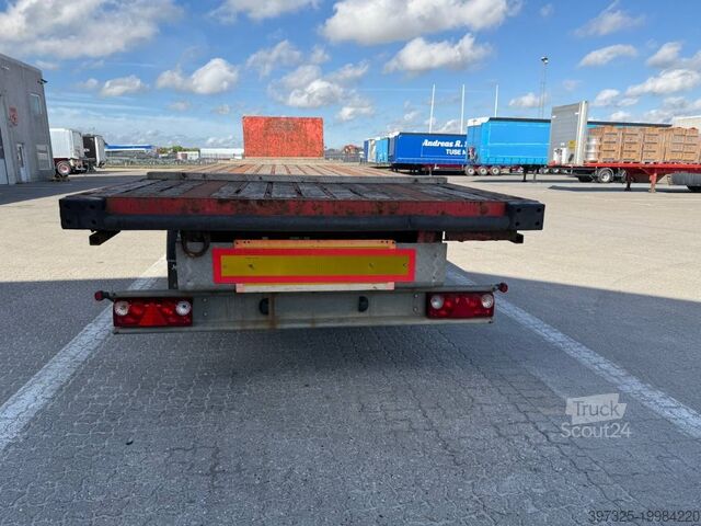 Remorque à plate-forme Kel-Berg D105V/HEAVY/BPW/13590/2480/8130