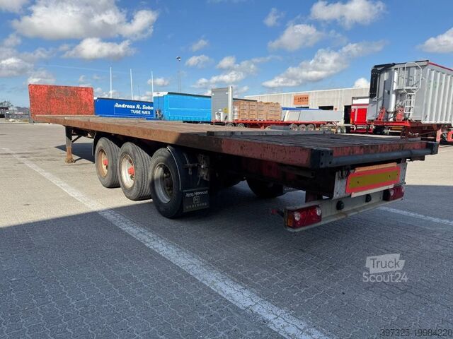 Remorque à plate-forme Kel-Berg D105V/HEAVY/BPW/13590/2480/8130