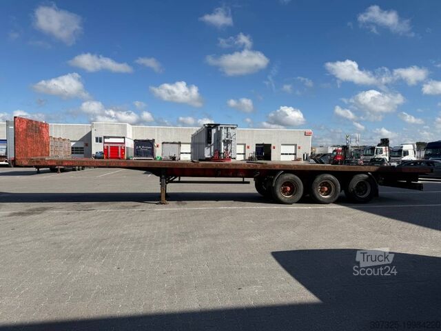 Remorque à plate-forme Kel-Berg D105V/HEAVY/BPW/13590/2480/8130