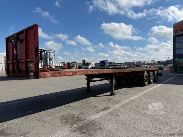 Remorque à plate-forme Kel-Berg D105V/HEAVY/BPW/13590/2480/8130