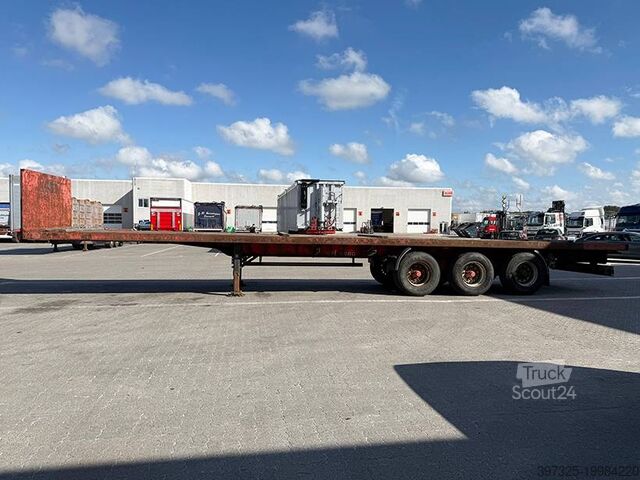 Remorque à plate-forme Kel-Berg D105V/HEAVY/BPW/13590/2480/8130