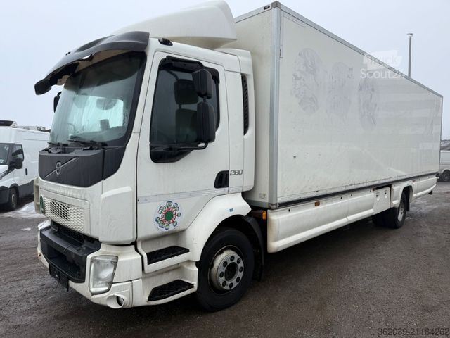 Kastes kravas automašīna VOLVO FL 280 E6 KOFFER LBW ABS BLATT LUFT KUPLUNGSSCHA