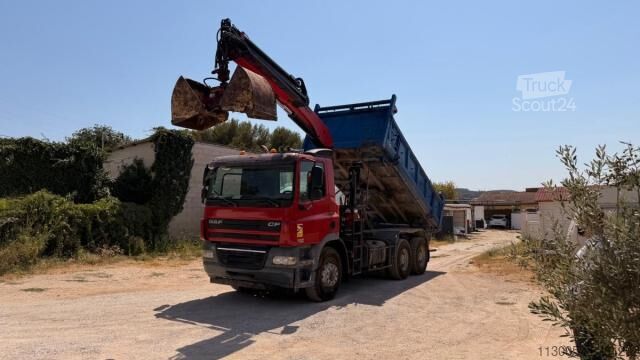 Φορτηγό γερανός roll-off DAF CF85 410