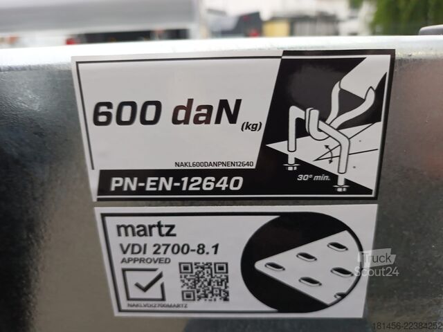  trailershop Martz GT kippbar 480 2 3000kg Profi Neu