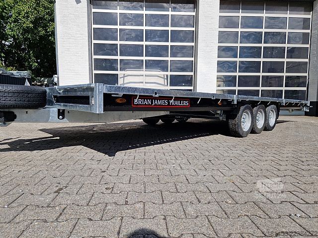 Remolque de turismos Brian James Trailers 600x243cm Plateau 3500kg Tridem 476-