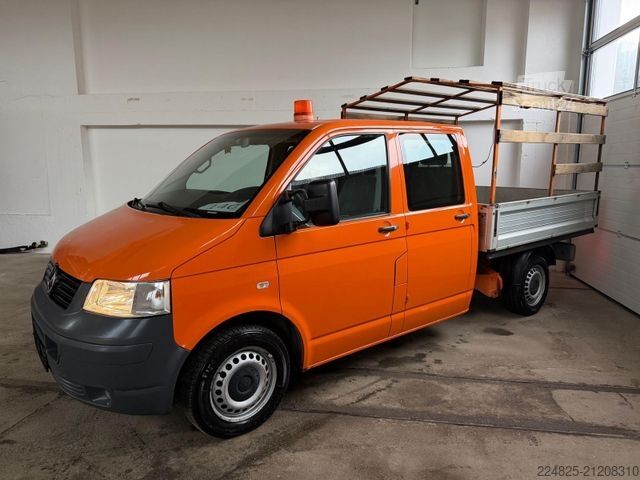Pick-up van VOLKSWAGEN T5 TRANSPORTER DK PRITSCHENWAGEN*2004*EURO3*