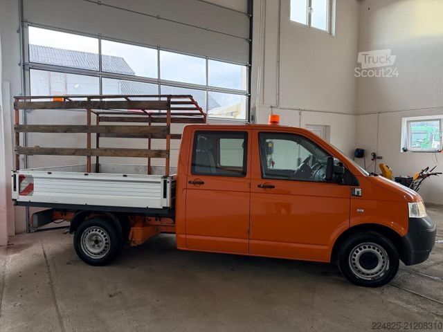 Pick-up van VOLKSWAGEN T5 TRANSPORTER DK PRITSCHENWAGEN*2004*EURO3*