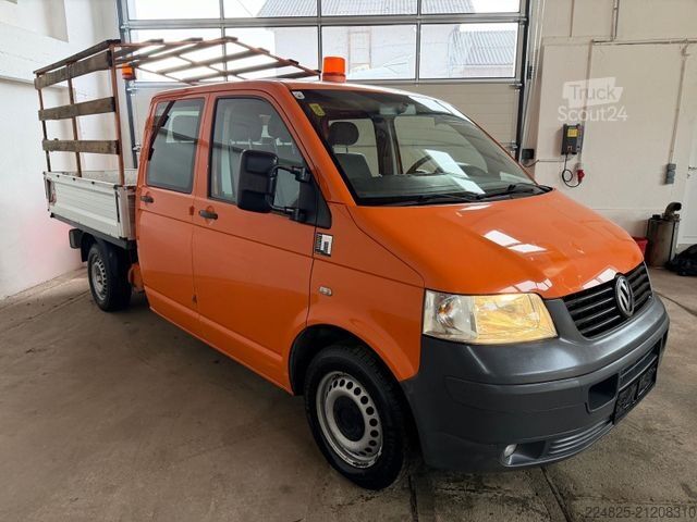 Pick-up van VOLKSWAGEN T5 TRANSPORTER DK PRITSCHENWAGEN*2004*EURO3*