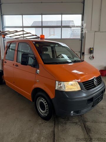 Pick-up van VOLKSWAGEN T5 TRANSPORTER DK PRITSCHENWAGEN*2004*EURO3*
