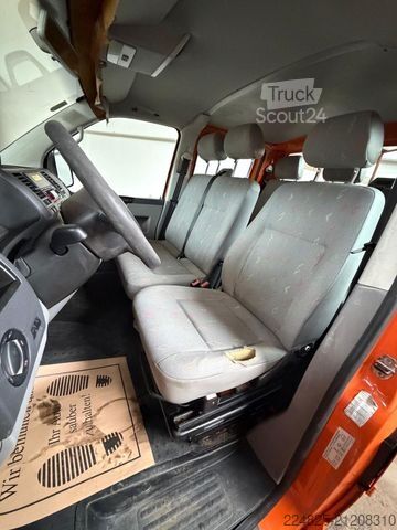 Pick-up van VOLKSWAGEN T5 TRANSPORTER DK PRITSCHENWAGEN*2004*EURO3*